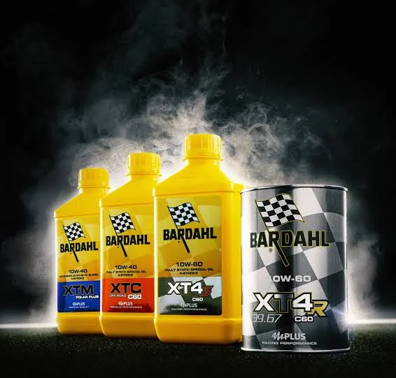 Oli motore Bardahl per moto: XTM, XTC C60, XT4-S e XT4-R